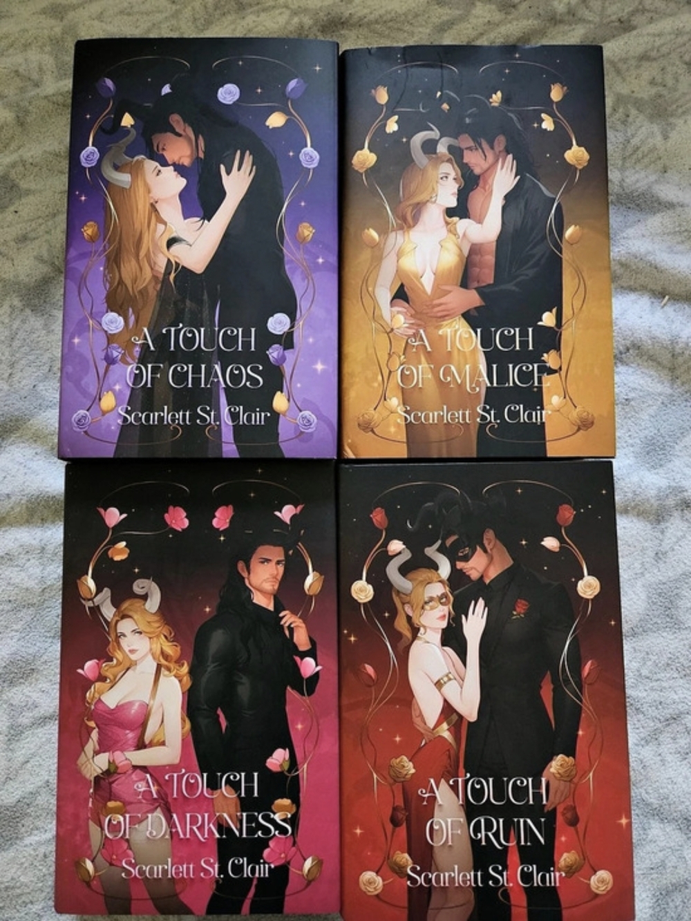 null A Touch of Chaos series 4-Book Fantasy Series Set